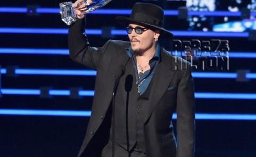 Johnny Depp, 'Furious 7' thắng lớn tại lễ trao giải People's Choice Awards